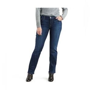 LEVI’S 505 Women’s Mid Rise Straight Leg Denim Jeans Size 32